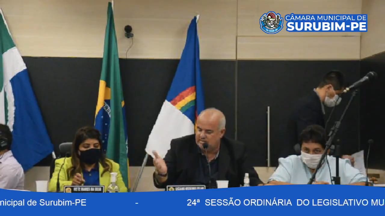 24ª Sessão Ordinária do Legislativo de 2021.